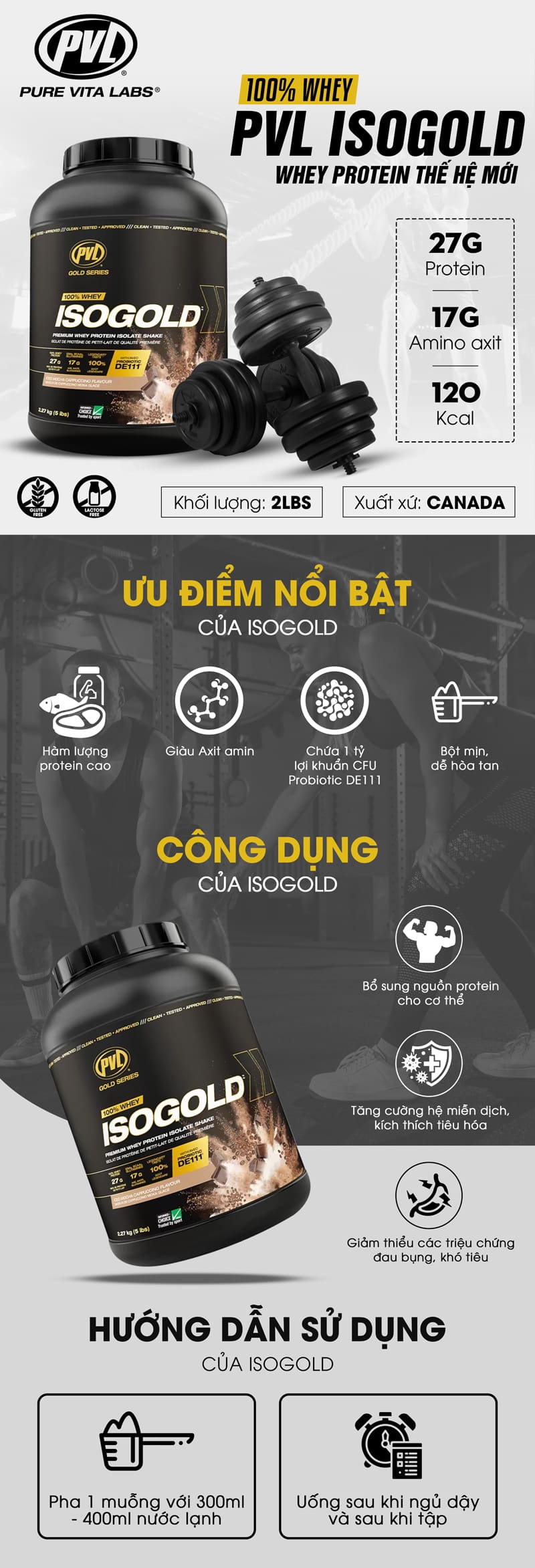ISO Gold Premium F8bet09 vip Trang chinh thức With Probiotic 5lbs 