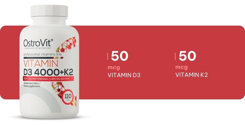 top vitamin d3 k2 cho người tập gym ostrovit vitamin d3 4000 + k2